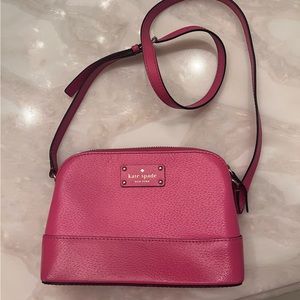 Kate Spade Pink Leather Crossbody